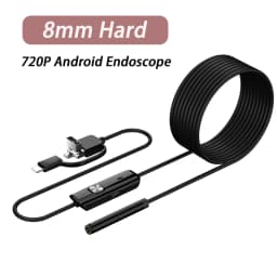 VISHRT Industrial Endoscope Camera for Android 720P 3.9mm 8mm IP67 Waterproof Lens Pipe Inspection Borescope Camera for Mobile