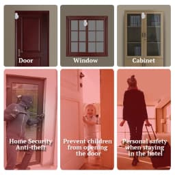 KERUI 120DB Wireless Door/Window Entry Security Burglar Sensor Alarm PIR Magnetic Smart Home Garage System Remote Control Led