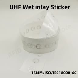 10PCS RFID UHF Tags Long Range Sticker Wet Inlay 860-960mhz Alien HEC EPC Global Gen2 ISO18000-6C 15MM RFID Uhf 915M Label