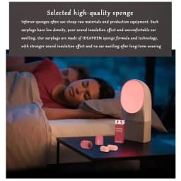 1-10 pair Soundproof Sleeping Earplugs Soft Slow Rebound Anti-Noise Student Earplug for Sleep Special Mute Noise Protection
