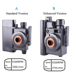 Rechargeable Power Bank 6800 Full Face Gas Respirator Electric Auxiliary Air Supply For Spraying Painting Polish Work Safety