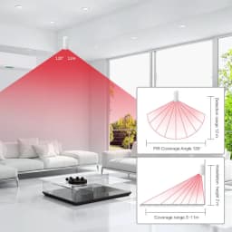 Wireless Infrared Motion Detector 433MHz EV1527 for Home Alarm System PIR Motion Sensor Detector
