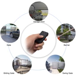 Clone Garage Remote Control ACT-31B ACT-34B ACT-31DH&ACT-34DH 433mhz 433.92mhz Gate Opener Transmitter Duplicator