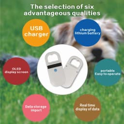 Pet Scanner Iso11784/5 Fdx-b Animal Pet Id Reader Chip Transponder Usb Rfid Handheld Microchip Scanner For Dog,cats,horse