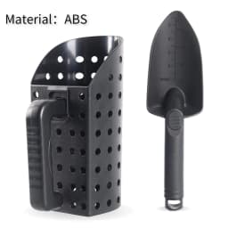 Metal Detector ABS Sand Scoop Shovel Set Steel Beach Digging Filter Underground Metal Treasure Detecting