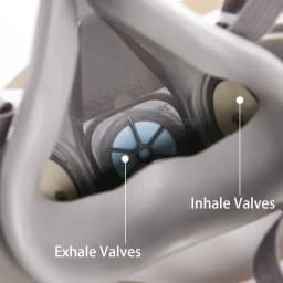 5-10pcs 6889 6895 6893 Inhale Valves Exhale Valves Silica Gel 6200 Mask Accessories Replace For 6200/7502/6800 Respirator