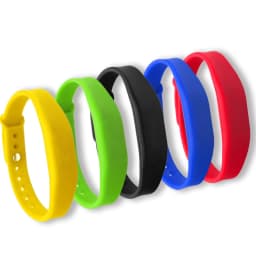Adjustable Silicone RFID Bracelet NFC NTAG215 Big Memory Chip Silicone RFID Wristband