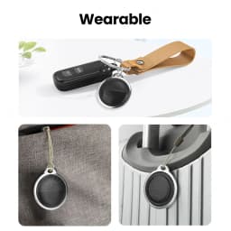 GPS Tracker For IOS Smart Bluetooth-compatible Mini GPS Locator Wallet Key Finder Anti Lost Device Work with Find My APP