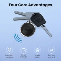 GPS Tracker For IOS Smart Bluetooth-compatible Mini GPS Locator Wallet Key Finder Anti Lost Device Work with Find My APP