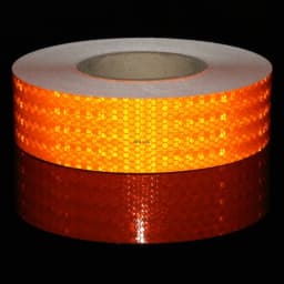 High Visibility Orange Reflective Tape 2inch*10FT Waterproof Self-adhesive Stickers Safety Warning Reflectors Strips For Bicycle