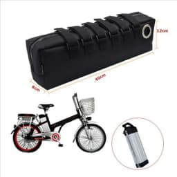 M05K Electric Bike Battery Bag Case Bicycle Storage Protection Waterproof EBike Accessories Electric Bike Bag,A