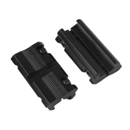 2Pcs Tactical Scope Adapter Mount Base 11mm Dovetail to 20mm Weaver Picatinny Rail Mount Hunting Rifle Ring Converter