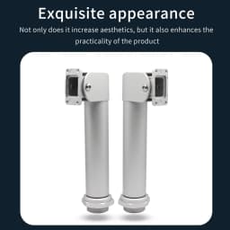 Aluminum Alloy Turnstile Face Recognition Device Stand Holder Mount Bracket 7Inch Temperature Measurement Access Control System