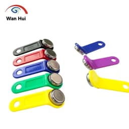 100pcs Dallas DS1990A DS1990A-F5 TM1990 TM1990A TM iButton READ-ONLY Touch Memory Key for Electronic Lock Door Access IB Tag