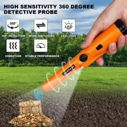 High-efficiency Handheld Metal Detector Waterproof Pointer Needle Tip Detection Metal Coin Gold Detection Rod Anti-loss Bracelet