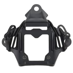 BOOIU Tactical Helmet Mount Adapter Night Vision Aluminum Alloy with Hook Rope NVG Helmet Bracket Accessories for FAST Helmet