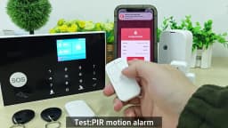 KERUI G30 Alarm System for Home WIFI GSM Security Alarm Panel with Temperature and Humidity Display Work Alexa Tuya Smart App