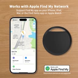 1/2/4pcs Long-Distance Tracker Positioning Far Away Finder for Apple Find My Voice Locate Keys Bag Toys Smart Tag for IOS iPhone