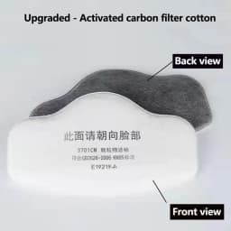 New 3701 Activated Carbon Particle Filter Cotton Fit For 8016/3200 Dust Mask Respirator Spray Paint Mining Carpenter Polishing