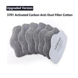 New 3701 Activated Carbon Particle Filter Cotton Fit For 8016/3200 Dust Mask Respirator Spray Paint Mining Carpenter Polishing