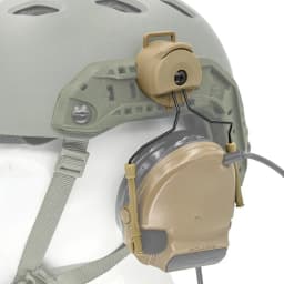 1 Pairs Tactical Headset Bracket Fast Ops Core Helmet ARC Rail Adapter Set For Comtac II Noise Cancelling Headset