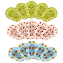 60Pcs 3 Color Cartoon Adhesive Eye Patches Bandage Kids Girls Boys Eye Pad Band Aid Breathable Amblyopia Lazy Eye Protect Eyesig