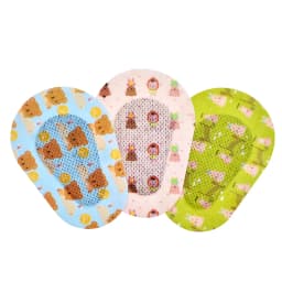 60Pcs 3 Color Cartoon Adhesive Eye Patches Bandage Kids Girls Boys Eye Pad Band Aid Breathable Amblyopia Lazy Eye Protect Eyesig