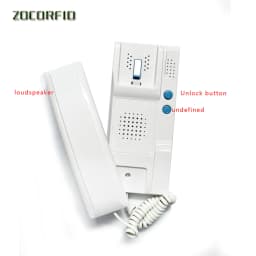 Top quality apartments intercom system home security audio door phone indoor unit Phone Intercom Doorbell System