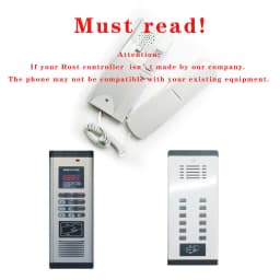 Top quality apartments intercom system home security audio door phone indoor unit Phone Intercom Doorbell System