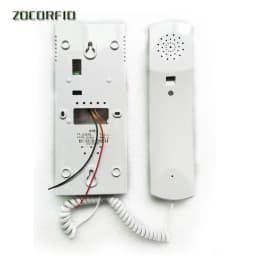 Top quality apartments intercom system home security audio door phone indoor unit Phone Intercom Doorbell System