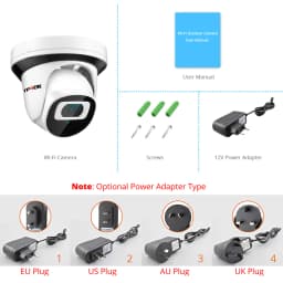 4MP IP Wifi Camera Wi-Fi 2MP 1080P 2.8mm Surveillance Camera Indoor Home Two Way Audio Security Protection CamHipro CamHi Camara