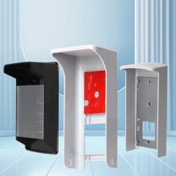 Waterproof Guard Cover Rainproof Case Plastic Rain Protector Protection Access Control Keypad Doorbell Button Reader Sun Shell
