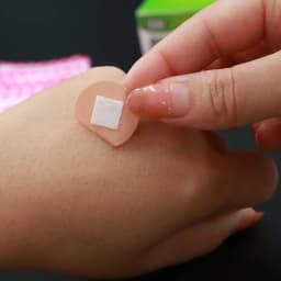 100Pcs Round First Aid Waterproof Healing Wounds Adhesive Bandage Band Aid Wound Plaster Sterile Hemostasis Stickers