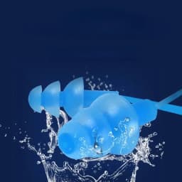 Silicone Corded Ear Plug Protector Anti Lost Reusable Hearing Protection Noise Reduction Safe Swimming Work Earplugs With Rope