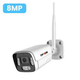 8MP 4K IP Camera Wifi Outdoor Surveillance Home Securtiy Protection CCTV Wi Fi Camara 5MP Video Wi-Fi Waterproof CamHi IP Cam