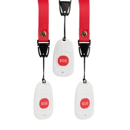 Topvico1/2/3pcs SOS Panic Button RF 433mhz Emergency Button Elderly Alarm Keychain Controller Old People GSM WIFI Home Alarm