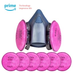 7502 2091 2135 P100 Industry Work Mask 7 In 1 Suit Paint Dust Mask Respirator Spray Dust Respirator Filters for 3m 7502 Mask