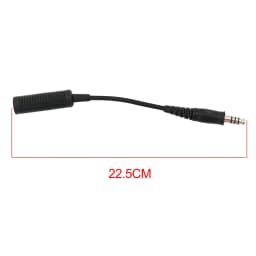 U-174 NATO/Military To Civilian Tactical Headset PTT Adapter Cable, for PTT Connection To The Original Military-defined Headset