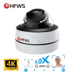 8MP 4K POE IP Camera Outdoor H.265 Onvif Dome 2.8mm-12mm Motorized Lens CCTV Security Protection Surveillance Cameras