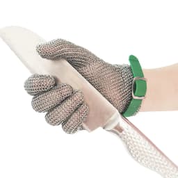 1PCS Stainless Steel Glove Cut Resistant Glove 304 Resistant Stainless Steel Wire Metal Mesh Kitchen Butcher Cut-Resistant