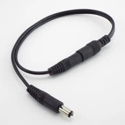5.5mm X 2.1mm 1 Female to 2 Male Female 2 Way Connector DC Plug Power Supply Splitter Cable for CCTV LED Strip Light Adapter W1