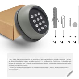 433.92MHz Access Control password Multi Function 433 transmitter receiver Wireless Keypad garage gate door opener