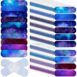 10pcs PE Waterproof Breathable Cartoon Band Aid for Children Cute Cartoon Sticker Plaster Color Elastic Bandage