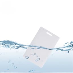 5Pcs RFID Clamshell Proximity H-ID Thick Card, Pure White Card, HID PROX II, T5577, 125Khz