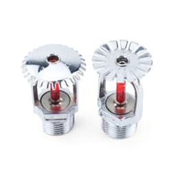 10PCS Bronze 68 Degrees Pendent Fire Sprinkler Head 1/2" DN15 Extinguishing System Protection For School Gym Public
