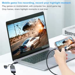 MS2130 Chip Type C USB3.0/2.0 Capture Card 4K HDTV Video Grabber 1080P Game Recording Live Streaming for PS4 Xbox