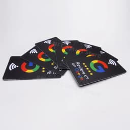 5pcs Google Reviews NFC Cards Boost Your Reviews PVC Material Durable