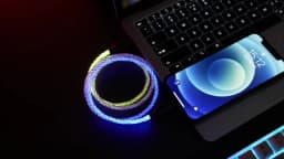 Fast Charging RGB Cable 100W Breathing Light 66W Type C USB C Data Cable for iPhone Samsung Huawei 30W Quick Charge for Xiaomi