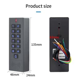 Waterproof Support Tuya App Access Control Keypad OTA Door Controller System RFID Keyboard WG26-44 56 58 APP Remote Door Opener