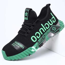 Fashion Sports Shoes Work Boots Puncture-Proof Safety Shoes Men Steel Toe Shoes Security Protective Shoes Indestructible
